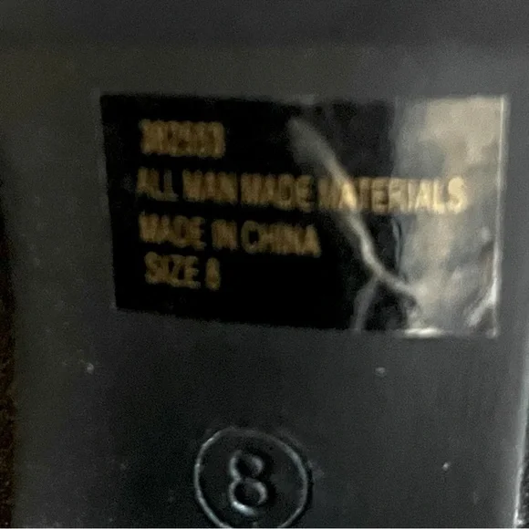 HOST PICK Charlotte Russe Chunky Heel Boots in Black - Picture 6 of 11